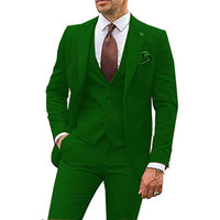 Three-piece Slim-fit Dovetail Groom Dress