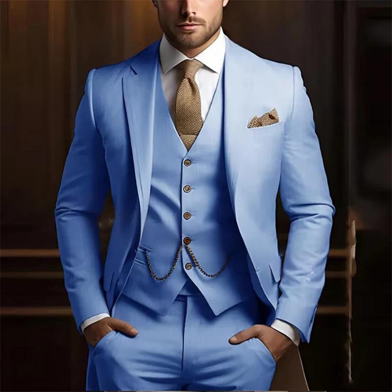 High-grade Gentleman Temperament Slim Suit