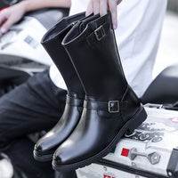Side-zip Motorcycle Boots