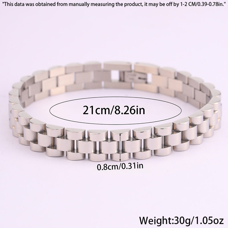 Stainless Steel Bracelet Light Luxury High Sense