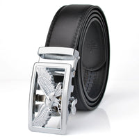 Automatic-Buckle Business-Casual Belt