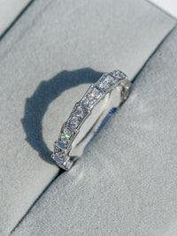 Fine Snake Ring Micro-inlaid Full Diamond Shape