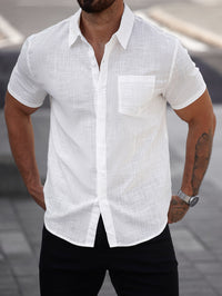 Short-sleeve Cotton Shirt