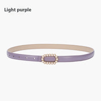 Genuine Leather Black Fashion Belt
