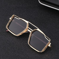 Vintage Steampunk Sunglasses Metal Hollow-out