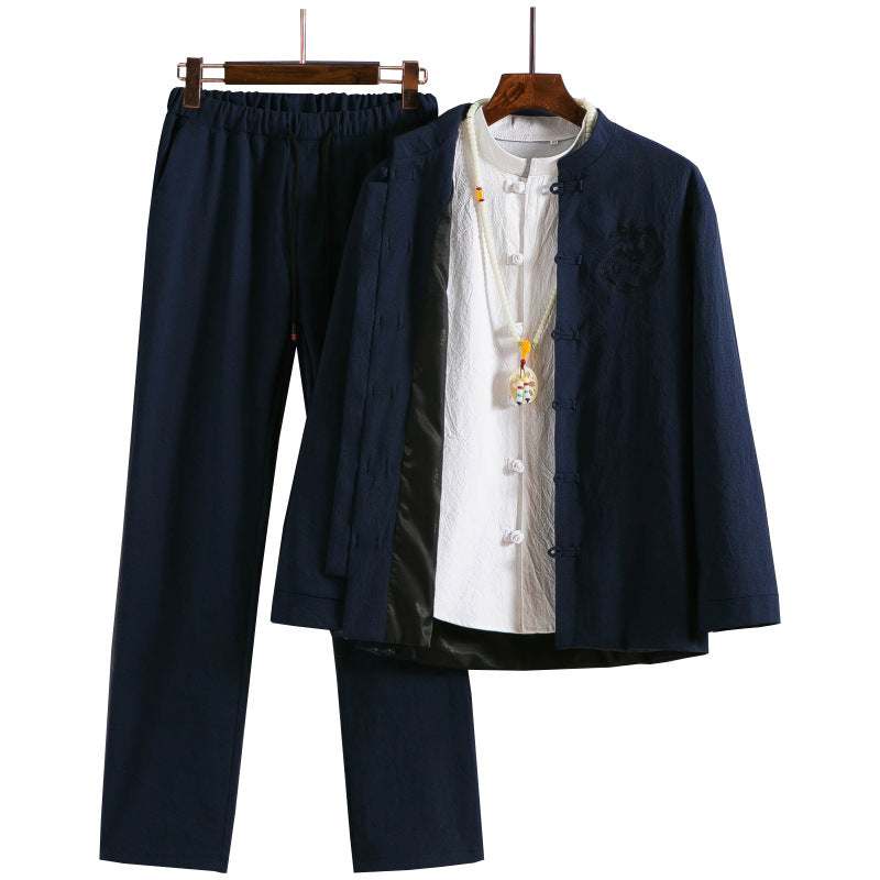 Retro Ethnic Style Suits