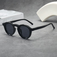 Vintage Round Frame Sunglasses For Women