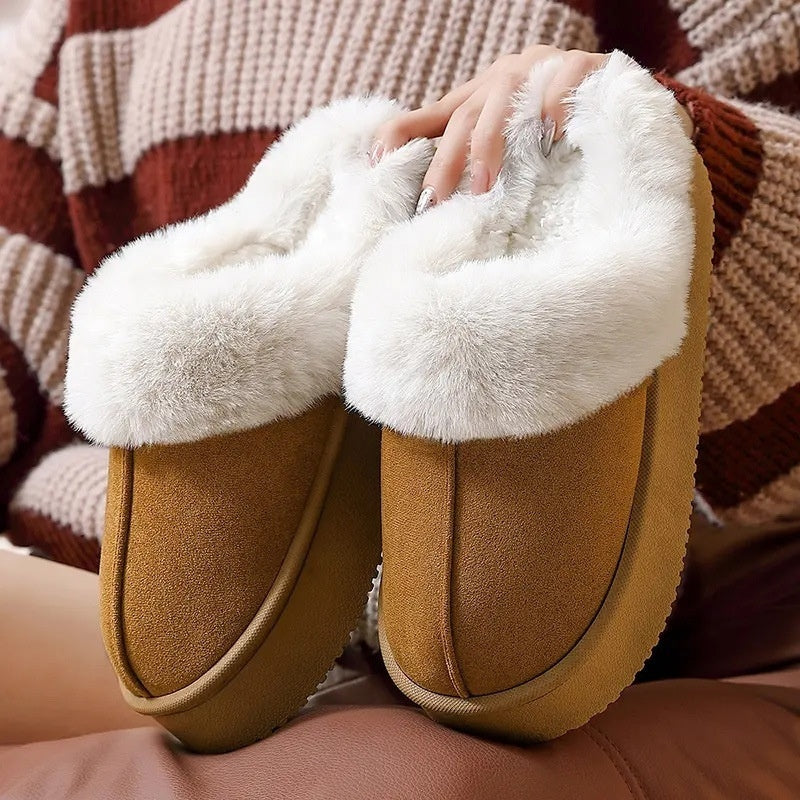 Thick Sole Cotton Slippers for Couples