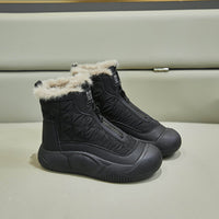 Warm Casual Fleece-lined High-top Snow Boots