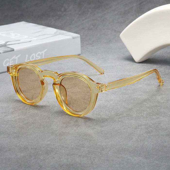Vintage Round Frame Sunglasses