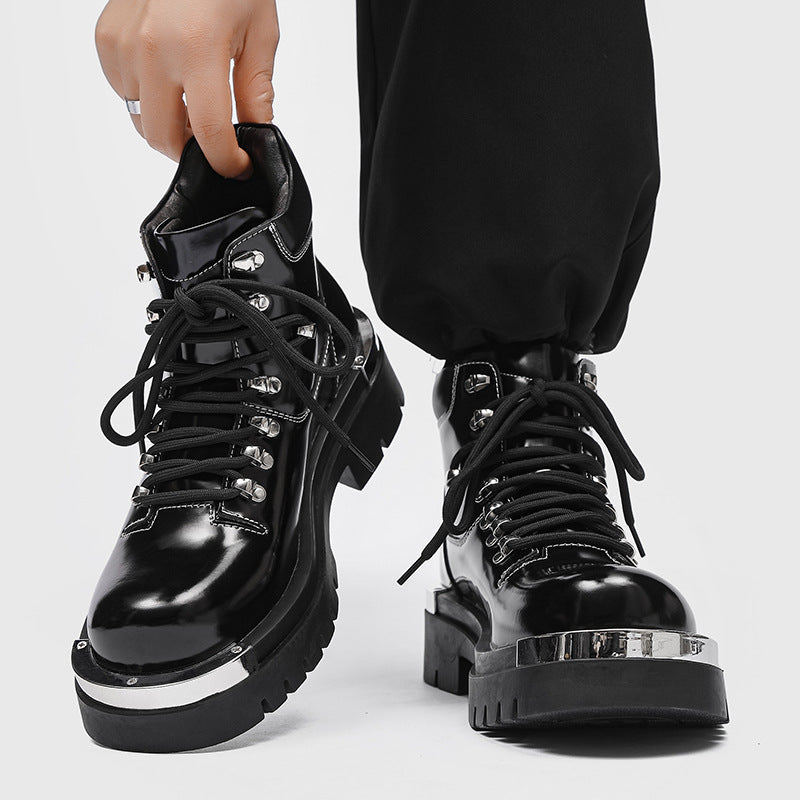 Versatile Chunky-soled  Boots