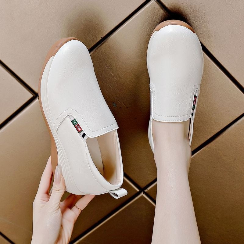 Thick-soled Single Shoes