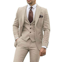 Three-piece Slim-fit Dovetail Groom Dress