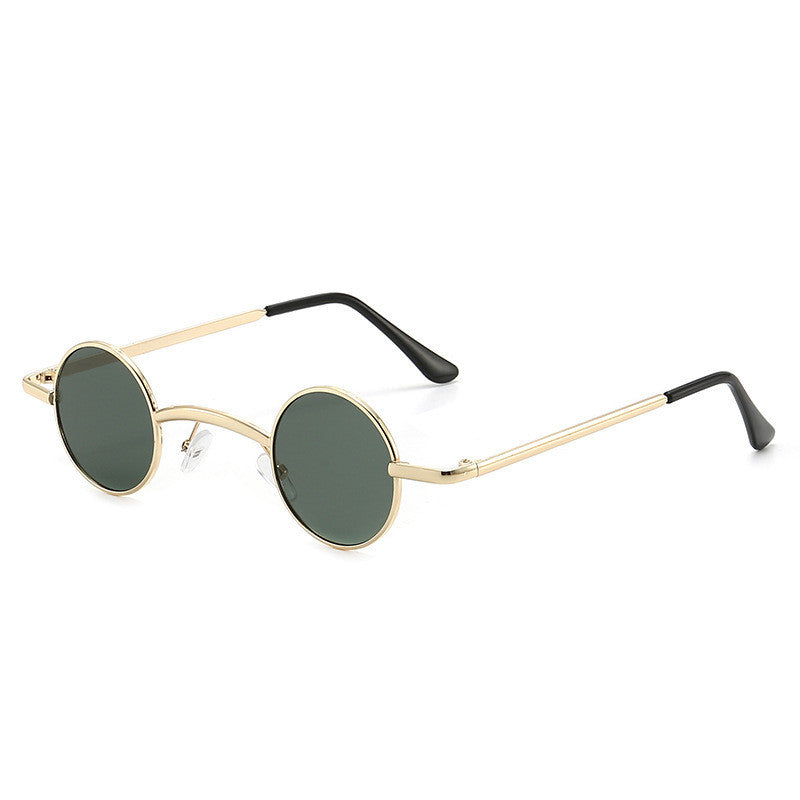 Fashion Retro Small Round Frame Sunglasses