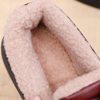 Waterproof Non-slip Warm And Fleece-lined Cotton Shoes