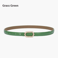 Genuine Leather Black Fashion Belt