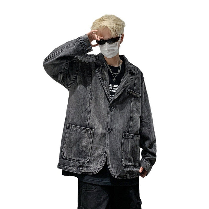 Retro Denim Jacket Loose And Casual