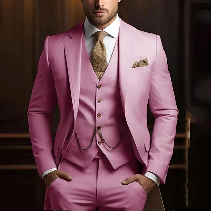 High-grade Gentleman Temperament Slim Suit