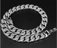 Full Diamond Cuban Chain Bracelet