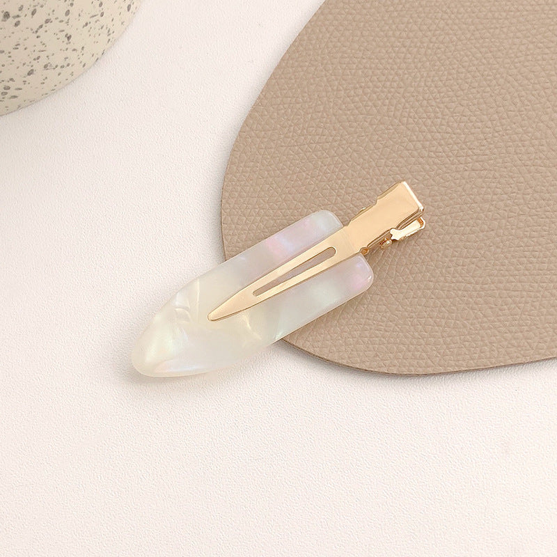Women's Fashion Simple Gradient Color Acetate No Trace Hair Clip