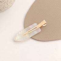 Women's Fashion Simple Gradient Color Acetate No Trace Hair Clip
