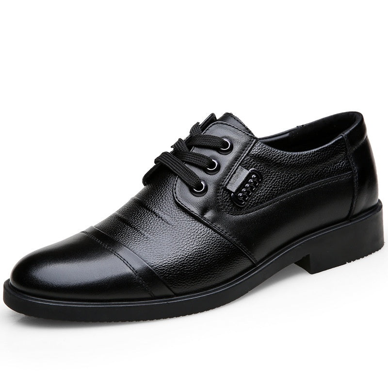 New All-matching Lace-up Leather Shoes