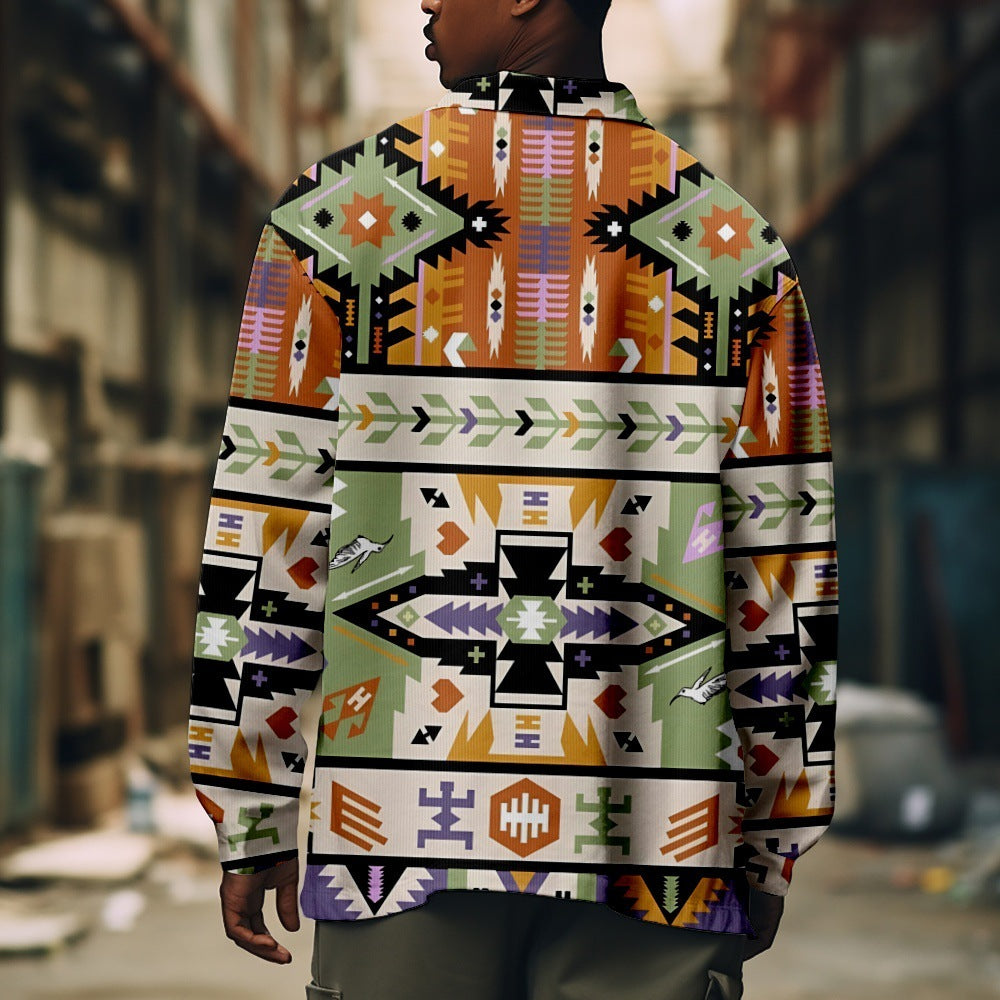 Fashion  Casual Printed Jacket