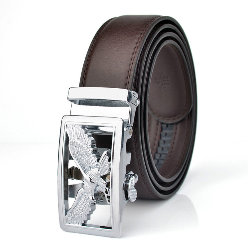 Automatic-Buckle Business-Casual Belt