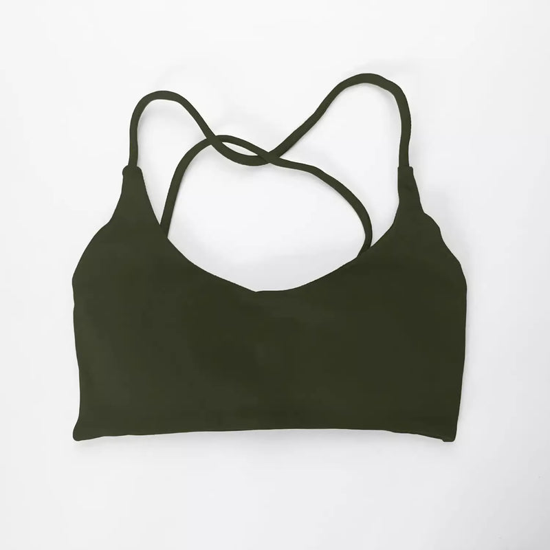 Twist Back Bra Gym Wear