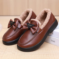 Waterproof Non-slip Warm And Fleece-lined Cotton Shoes