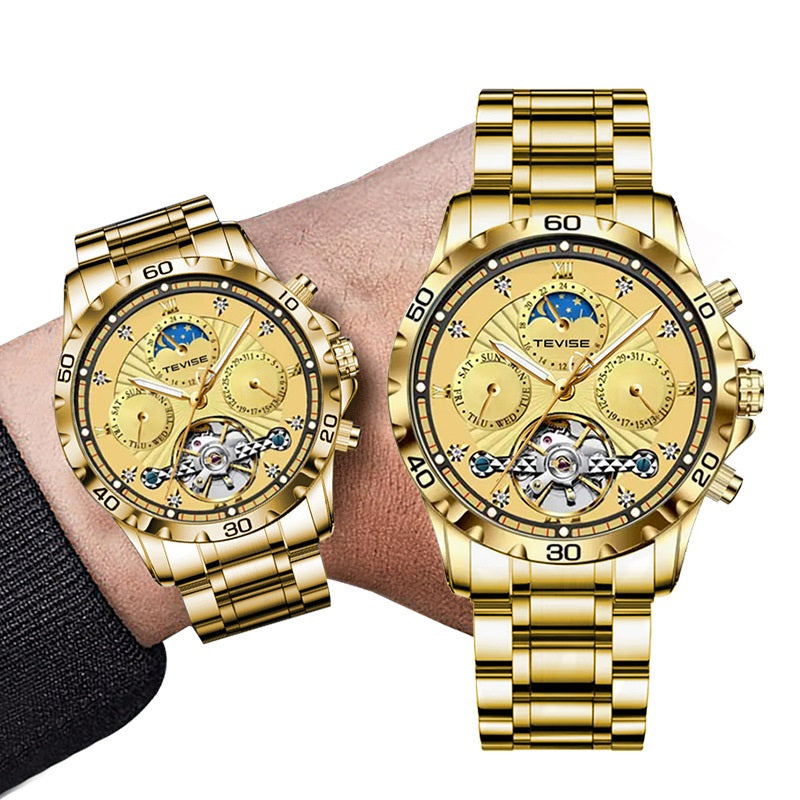 Fashion Business Steel Belt [Mechanical Watch]