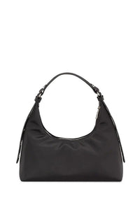 Black Baguette Shoulder Bag For Women
