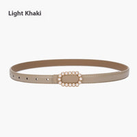 Genuine Leather Black Fashion Belt
