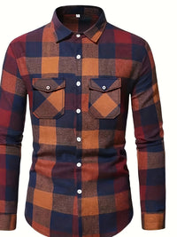 Stylish Long-Sleeve Lapel Shirt