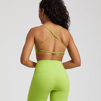 Quick-Dry Stretch Workout Bra Top