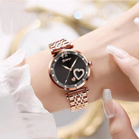 Women's Good-looking Niche Diamond Student Watch Simple