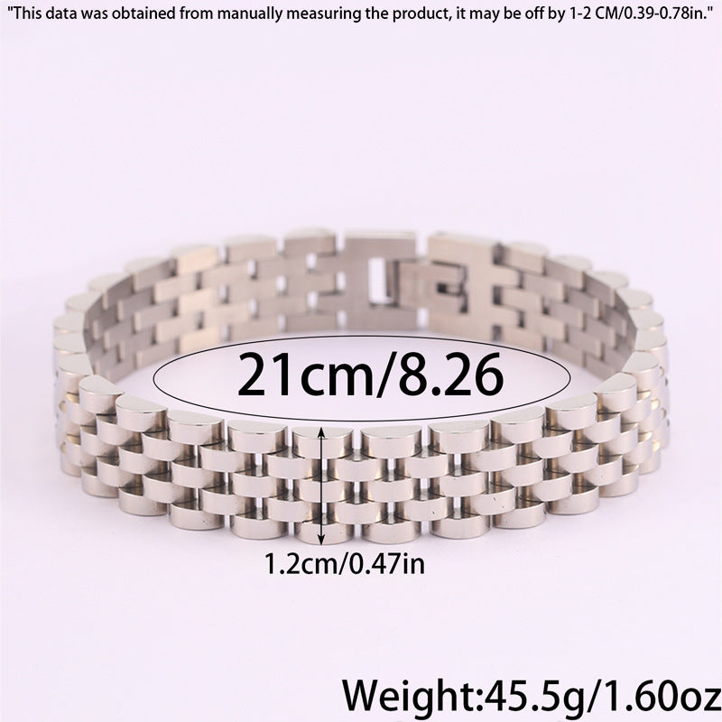 Stainless Steel Bracelet Light Luxury High Sense