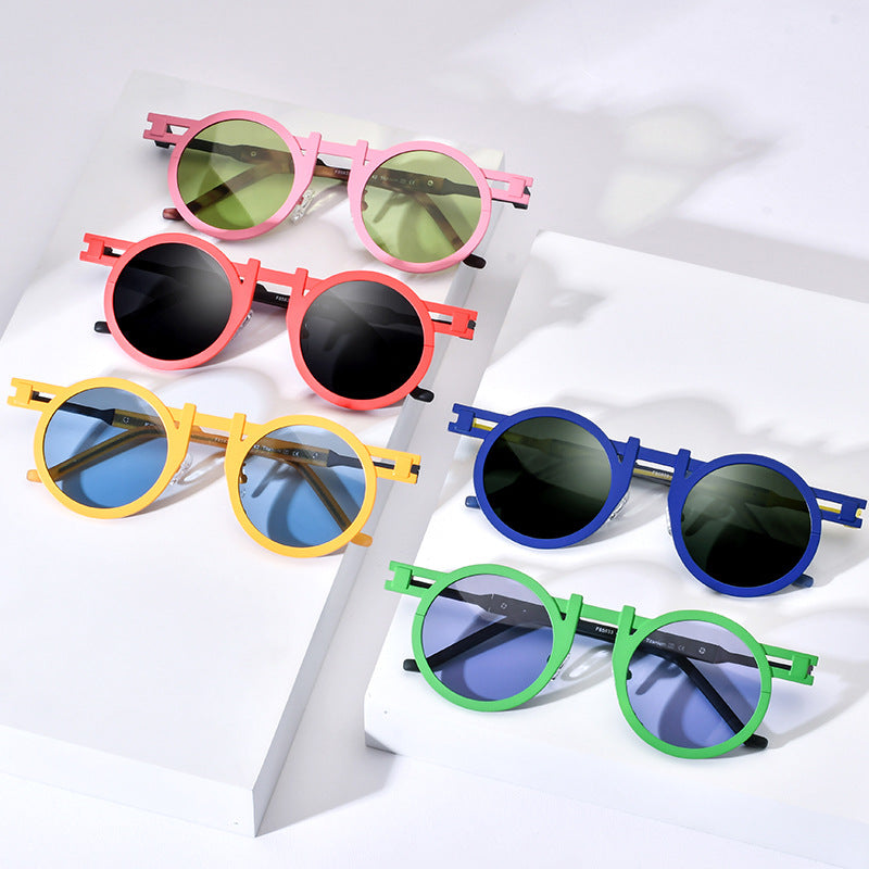 Color-blocked Sunglasses