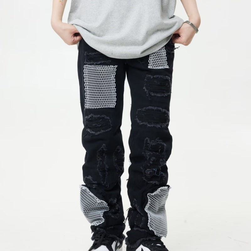 Casual Cotton Straight-Leg Trousers