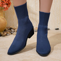 New Style Mid-calf Pointed-toe Boots