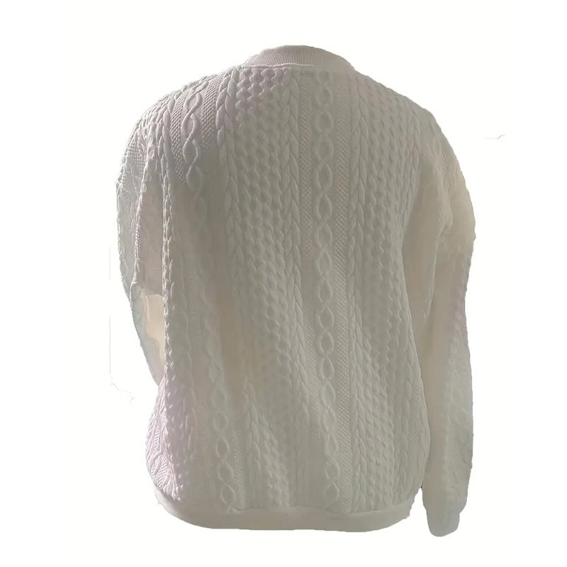 Jacquard Bomber Jacket