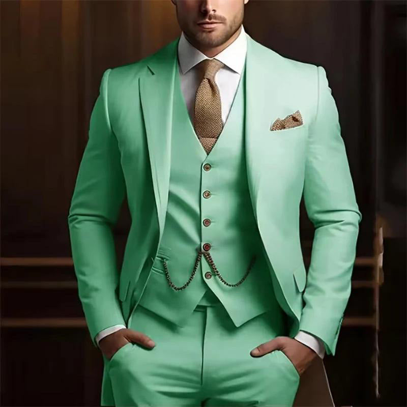 High-grade Gentleman Temperament Slim Suit