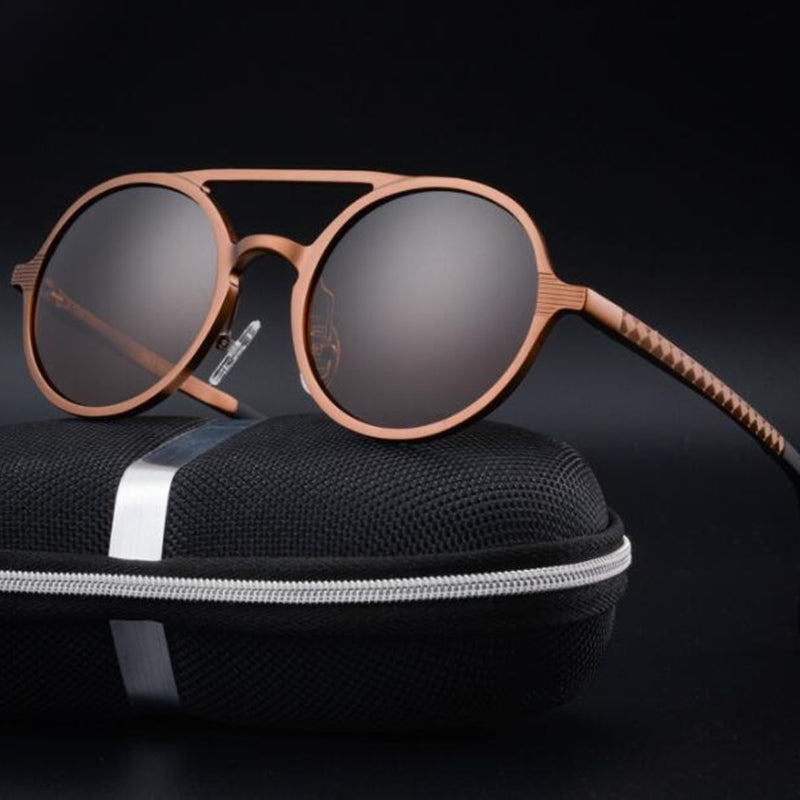 Retro Aluminum Magnesium Sunglasses