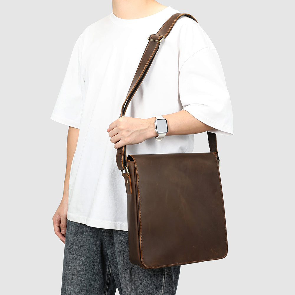 Premium Leather Crossbody Bag