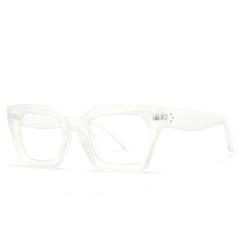 Net Red Model Square Sunglasses