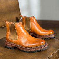 Vintage Leather Business Boots