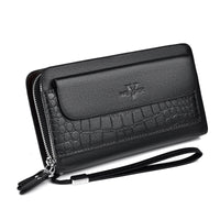 Retro Multiple Card Slots Double Zip Wallet
