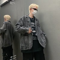 Retro Denim Jacket Loose And Casual