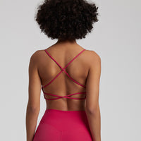 Quick-Dry Stretch Workout Bra Top