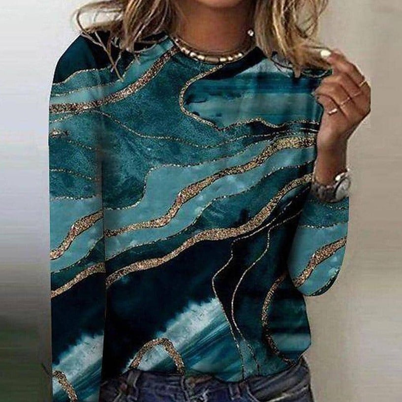 Comfortable Casual Crew-neck T-shirt